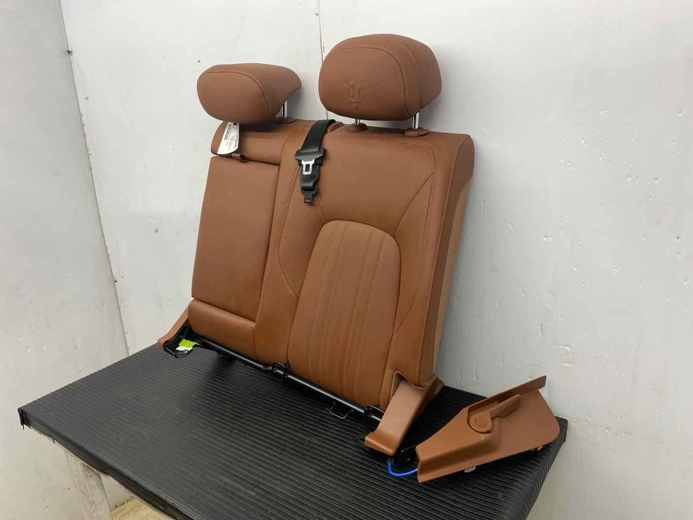 2017-2020 MASERATI LEVANTE M161 OEM LEFT REAR UPPER SEAT CUSHION TAN (ITN)