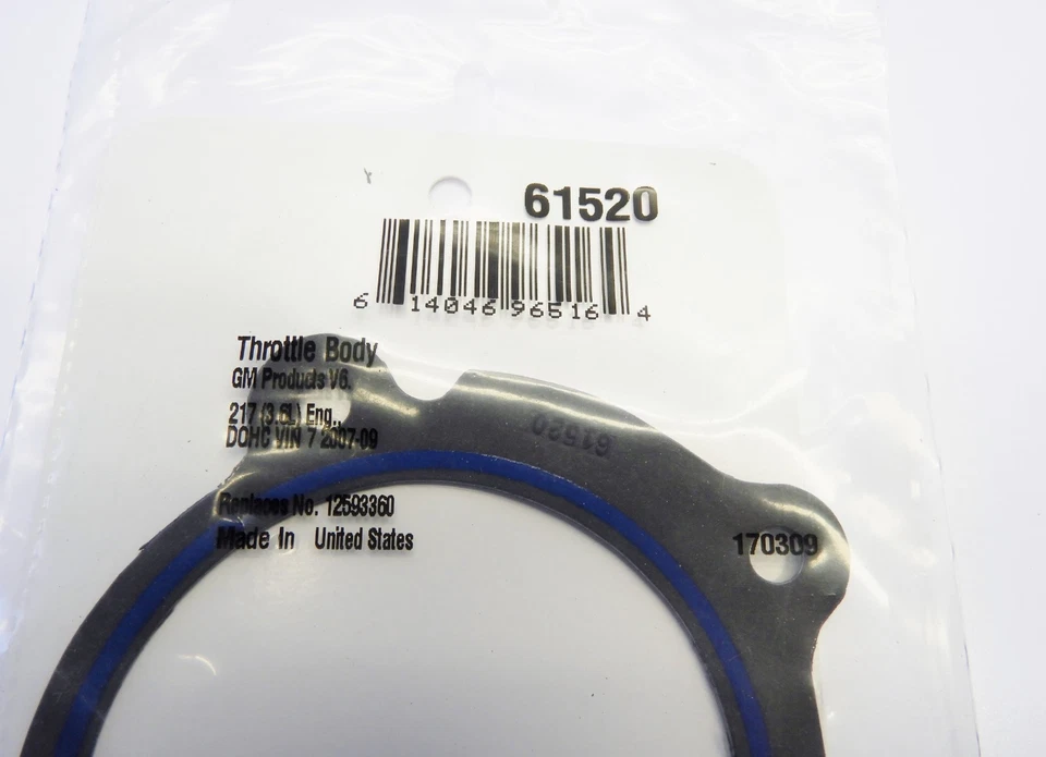Fel-Pro 61520 Throttle Body Mounting Gasket - Image 2 of 3