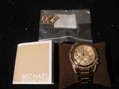 MICHAEL KORS ROSE GOLD TONE COLOR MEN display picture 2