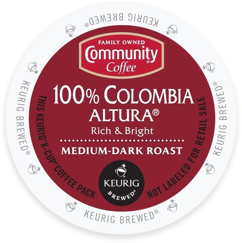 Community Coffee 100% Colombia 18 to 144 Keurig K cup Pods Pick Any Size - Picture 3 of 4