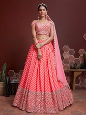Indian Wedding Party New Designer Lehenga Choli Lehenga Pakistani Bollywood Pink