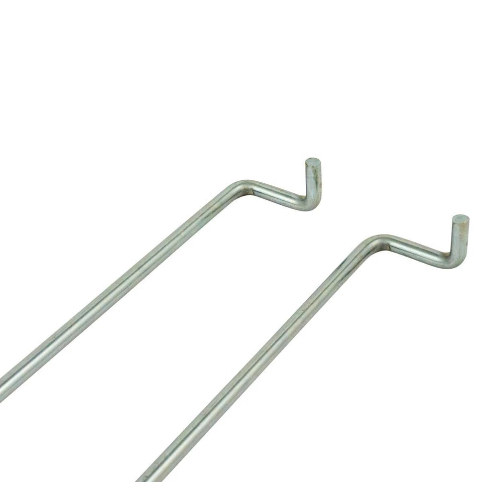 Nuevo par de 2 barras de cierre de puerta trasera para GMC 1988-2002 Foto 3 de 3