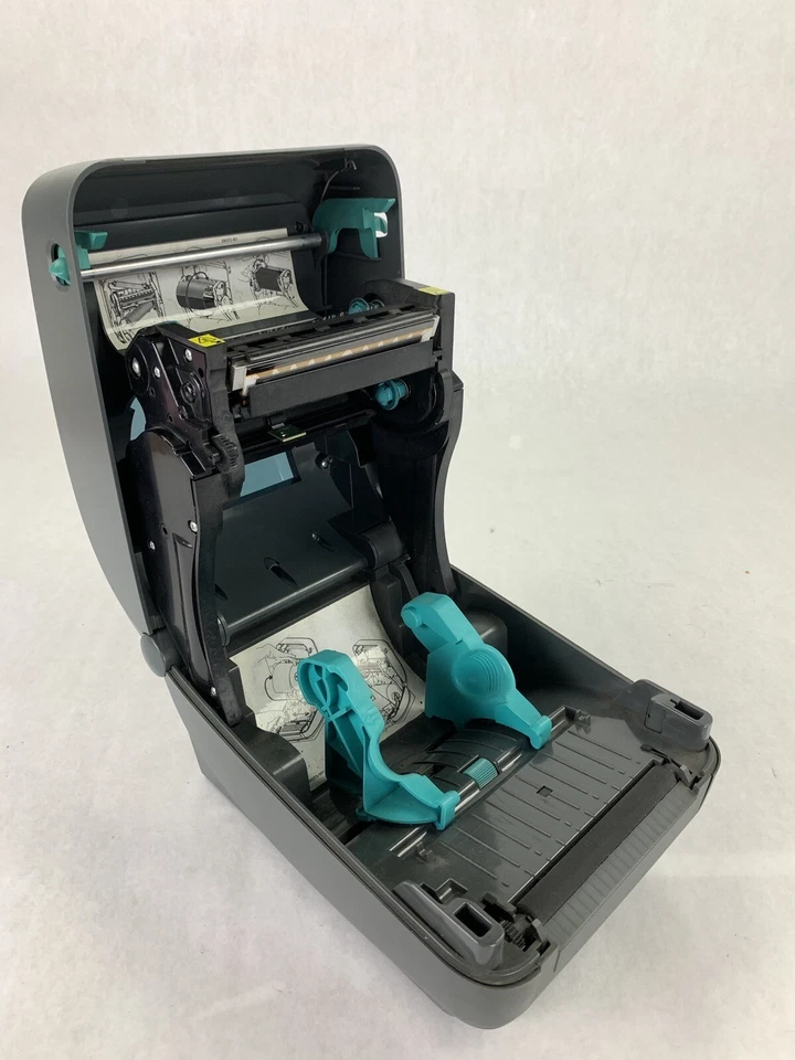 Zebra GX430t Barcode Printer Thermal Label USB/ Network Tested Bad Serial Port - Image 4 of 4