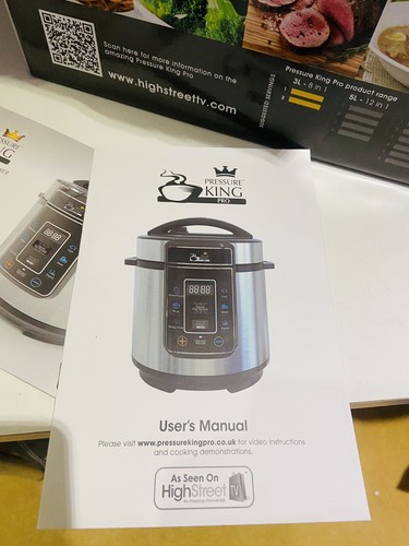 NUEVA Olla a Presión Drew&Cole Copper King Pro 12 en 1 Multicooker SC-40SA BA12 - Imagen 7 de 7