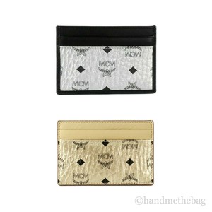 mcm claus small wallet