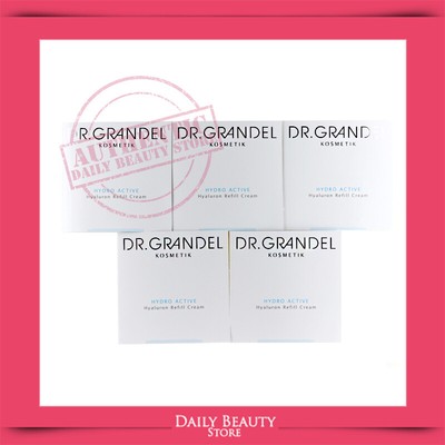Dr.Grandel Hydro Active Hyaluron Refill Cream 5 Samples NEW FAST SHIP