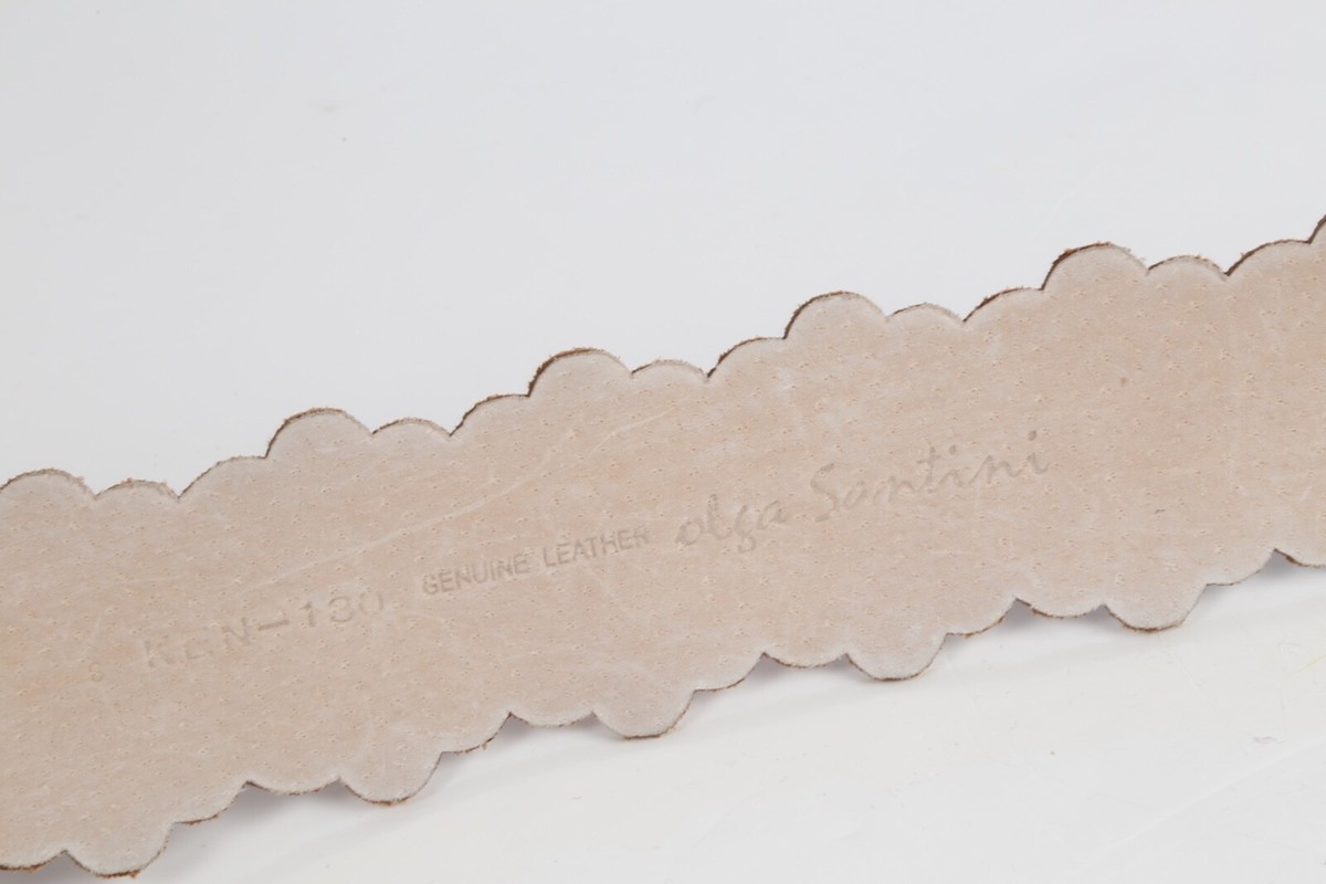 Olga Santini almost NEW laser cut leather belt Olga Santini Belts - Etsy main image 4