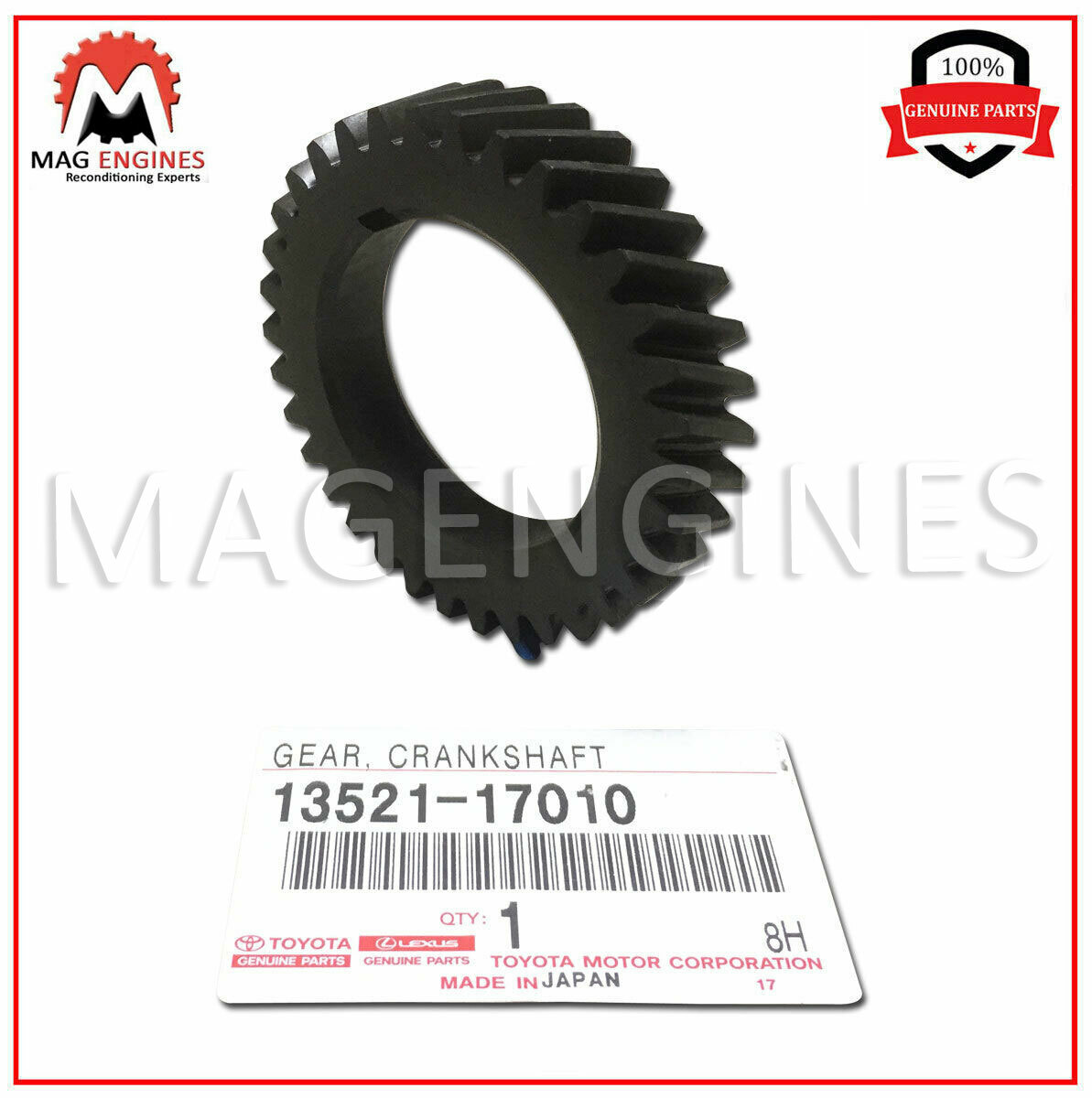 ゆか トヨタ純正 カムシャフト 2T-G カムスプロケット付き