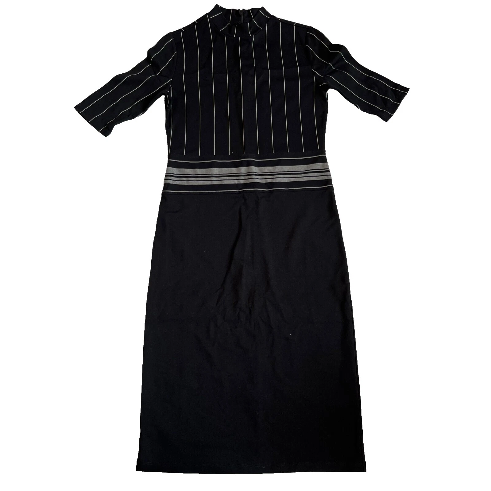 DKNY 包臀女式条纹连衣裙