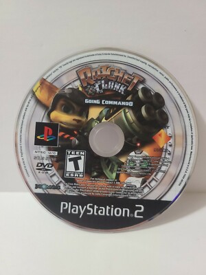 Ratchet & Clank Going Commando Sony PlayStation 2 Authentic Blk Label PS2 Game