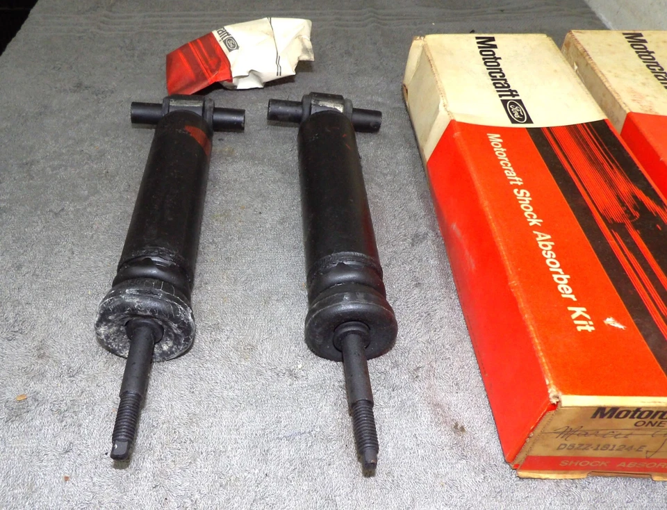 1974-1978 Ford Mustang II Ghia Mach 1 King Cobra NOS L+R FRONT SHOCK ABSORBERS - Image 2 of 4