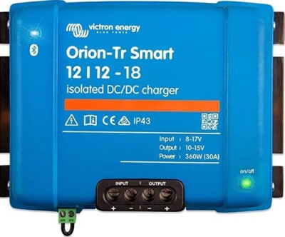 Orion-Tr Smart 12/12-18A (220W) Isolated DC-DC charger / incl. 19% MwSt.
