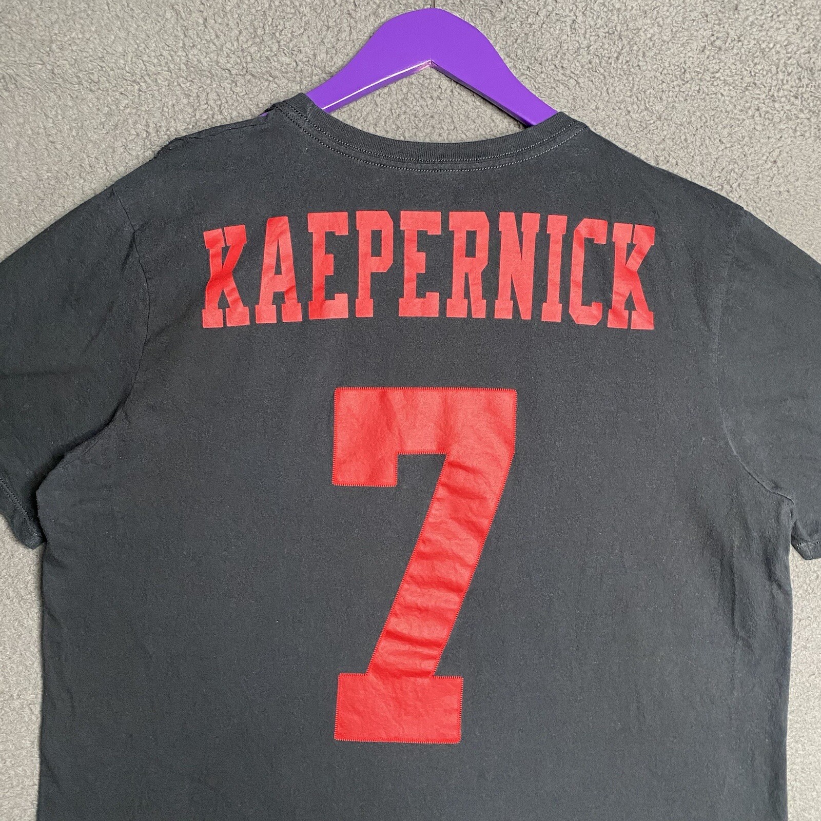 Nike San Francisco 49ers Colin Kaepernick Jersey T Shirt Mens Size Large - Picture 8 of 19