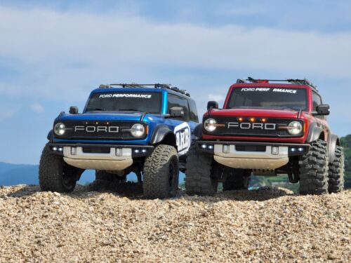 RC Aluminum "Rap Type" Front bumper & Skid Plate For TRX4 Ford Bronco - Picture 3 of 25