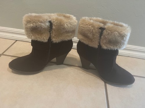 DREAM OUT LOUD SELENA GOMEZ WOMEN BOOTS SIZE 8 BROWN-TAN - Picture 4 of 6