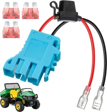 12 AWG Wire Harness Connector Replacement Compatible with Peg-Perego 12 Volt SLA