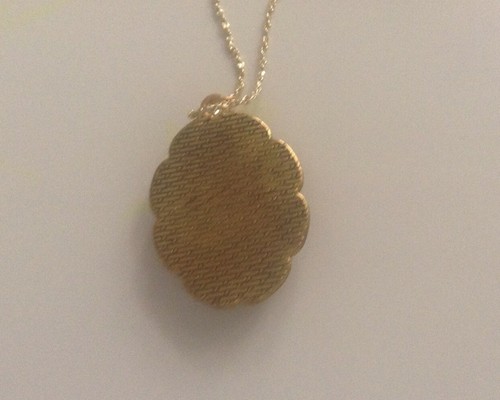 Collier femme avec chaine, motif religieux, Immaculé Conception, style vintage - Bild 3 von 3