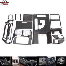 Full Set Carbon Fiber Interior Protector Cover Trim For 06-12 Lexus Is250 Is350