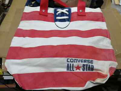 CONVERSE Tasche weiß und rot