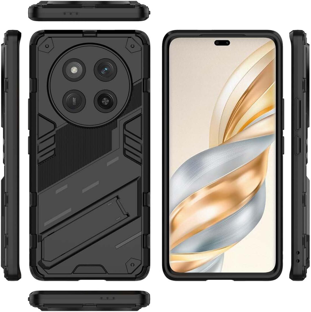SEAHAI Cover Per HONOR Magic 7 Lite 5G: Custodia A Portafoglio In Pelle Rossa, Elegante E Antiurto! - 2