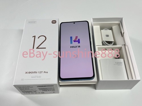 Unlocked Xiaomi 12T Pro 5G Dual SIM 12+256GB 200MP 6.67" Original Phone 5000mAh - Picture 16 of 27