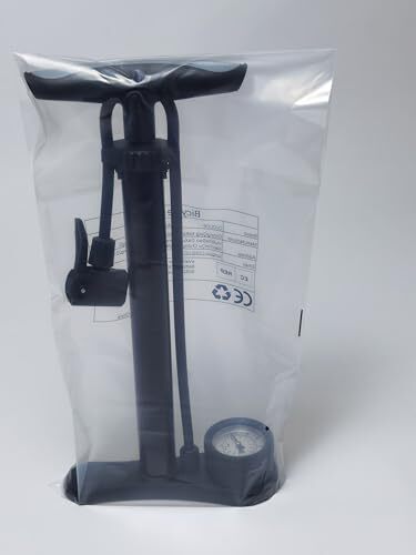 Fahrrad Bodenpumpe mit Messgerät, Fahrradpumpe Hochdruck 160 Psi, Fahrradpumpe mit Luft - Bild 2 von 12