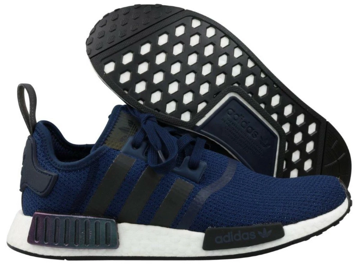 Adidas NMD R1 Herren Sneaker Turnschuhe Schuhe blau navy EG7185 Gr. 44 NEU