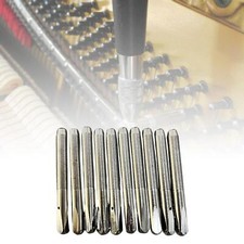 10 Pezzi Perni Di Accordatura Per Corde Color Argento Sostituiscono