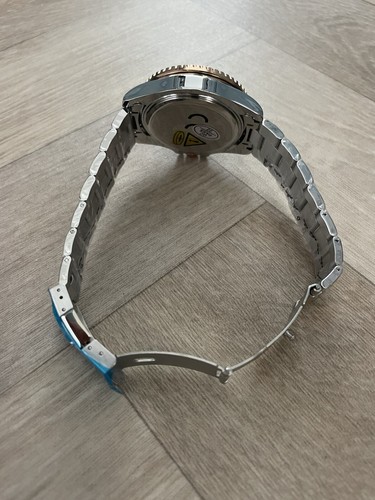 Men Watch Rose Gold submarine Date Quartz with Black Dial and Waterproof luxury - Picture 7 of 9