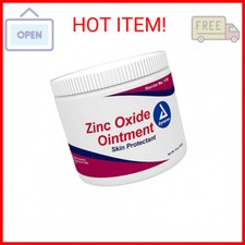 Dynarex Zinc Oxide Ointment, Soothes, Prevents, and Relieves Diaper Rash, Chaffe