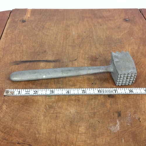 Vintage Mid Century 50's Metal Germany Meat Hammer Tenderizer Utensil