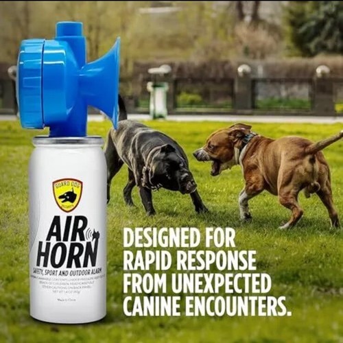 Bocina de aire de seguridad para perros guardianes 1,4 oz 1 milla de distancia alarma de seguridad al aire libre nueva sellada - Imagen 5 de 8