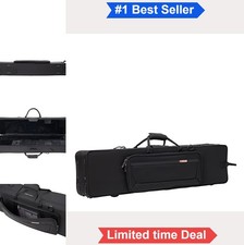 Clarinet Case Eb Bass One Piece Body 36 Inch Nylon Weather Resistant Bag