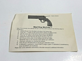 RARE Panasonic 3DO American Laser Games GameGun Light Gun w/ Orig Box & Insert