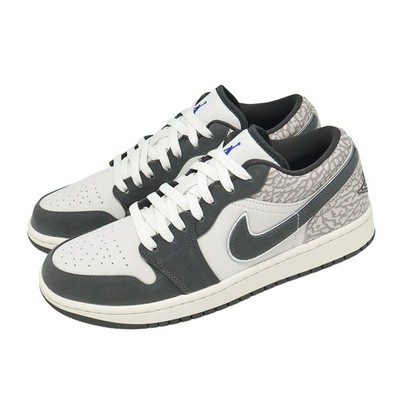Nike Air Jordan 1 Low SE V2 Elephant Print Men Casual Shoes Sneakers IU2268-100