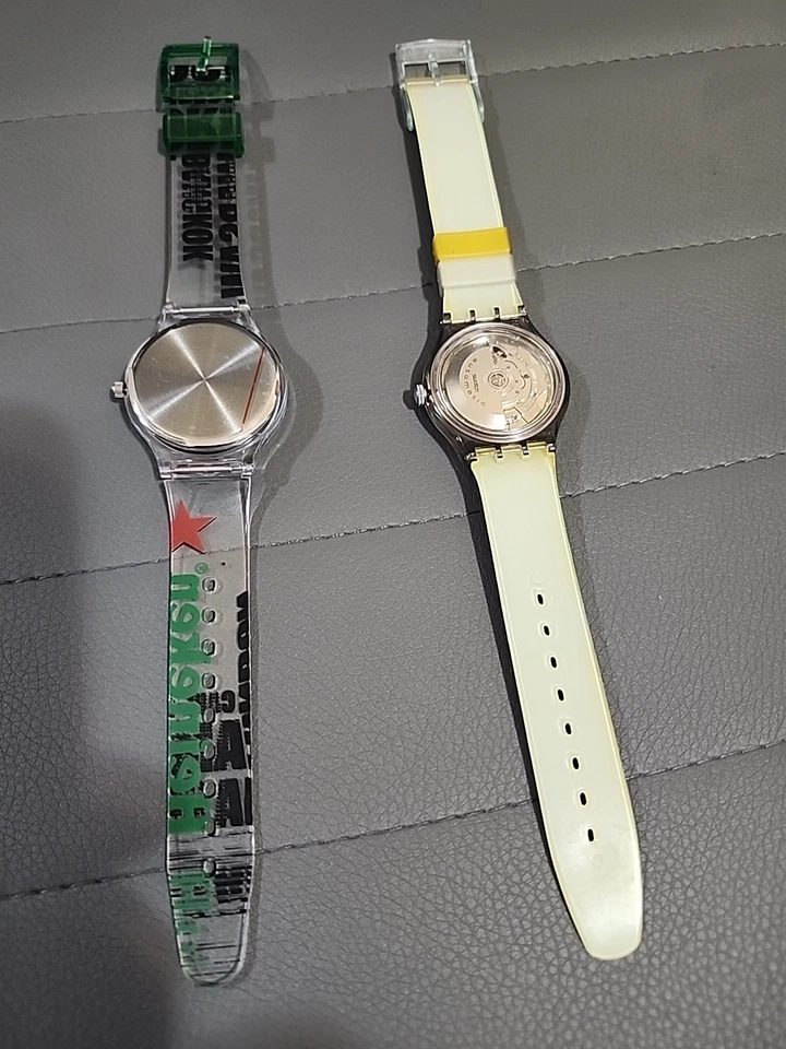 RELOJ SWATCH AUTOMÁTICO EDWIN MOSES RELOJ SWATCH AUTOMÁTICO Heineken RELOJ CUARZO Foto 4 de 4
