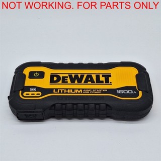 DeWalt DXAELJ16 1600 Peak Amp Jump Starter Battery Booster NOT WORKING