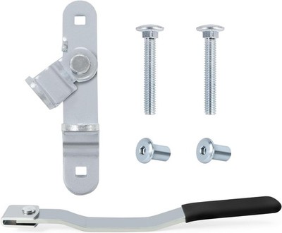 LONFFERY Cargo Trailer Cambar Cam Bar Lock, Door Latch for Silver 