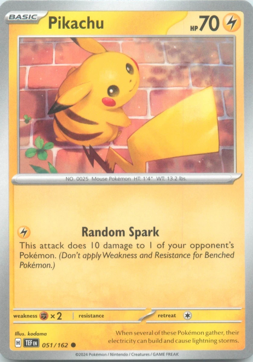 Pikachu 051/162 SV05: Temporal Forces for sale | eBay