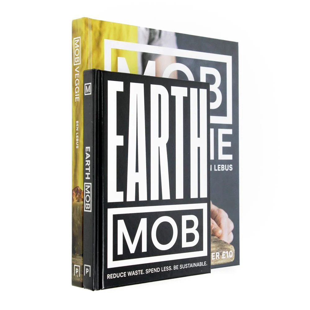 Ben Lebus & Iota Unisex Mob Veggie, Earth Mob 2 Books Collection Set By Ben Lebus & Mob Kitchen - Non Fiction - Hardback - Image 4
