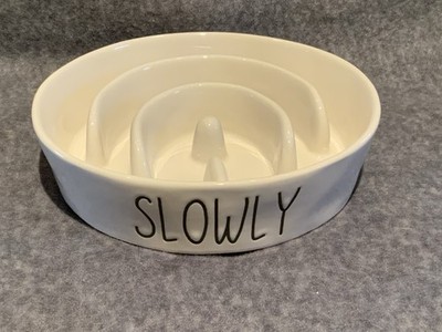 Le Tauci Pet Slow Feeder 6 W x 1.5 H Non-Slip Dog Bowl for Small/Medium Breeds