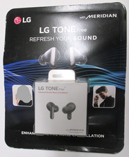LG TONE UFP5 Bluetooth In-Ear Earbuds - Black-New & Sealed