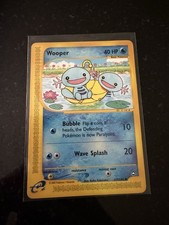 Pokémon Wooper Aquapolis 117/147 Regular Common Basic 40 HP e-Reader English on eBay