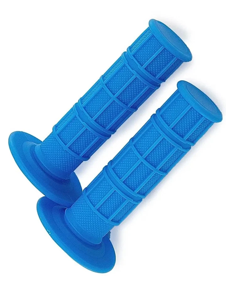 Empuñaduras universales Waffle para moto de cross 7/8" 22 mm manillar Foto 2 de 4