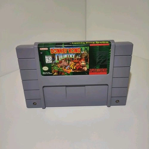 Donkey Kong Country (Super Nintendo SNES)  tested