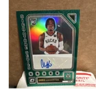 Panini Donruss Optic Chris Livingston Bucks RC Auto #SS-LGN