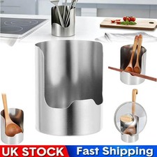 Multi-functional Kitchen Utensil Holder, Stainless Steel Countertop Organizer