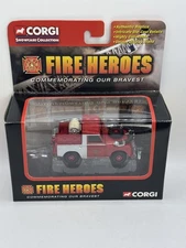 2002 Corgi FIRE HEROES LAND ROVER CITY OF BATH Die-Cast ヴィンテージ ミニカー