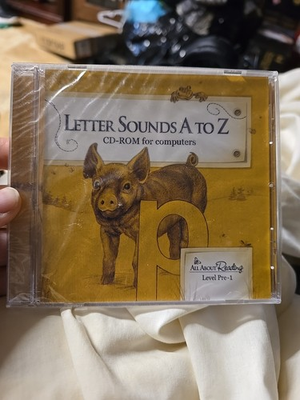 #ad Letter Sounds A to Z CD ROM For Computers Pre Reading 2013 New Sealed $14.99