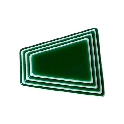 Vintage Brosche Geometric Pin Lea Stein Paris Design, Celluloseacetat, 60er-70er